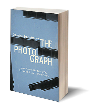 Blank black book w/path